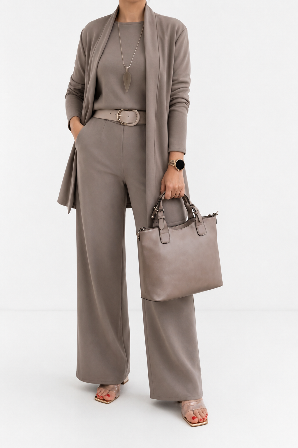 Conjunto Casual 3 Piezas Elegante