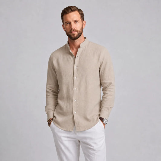 Camisa Casual de Lino