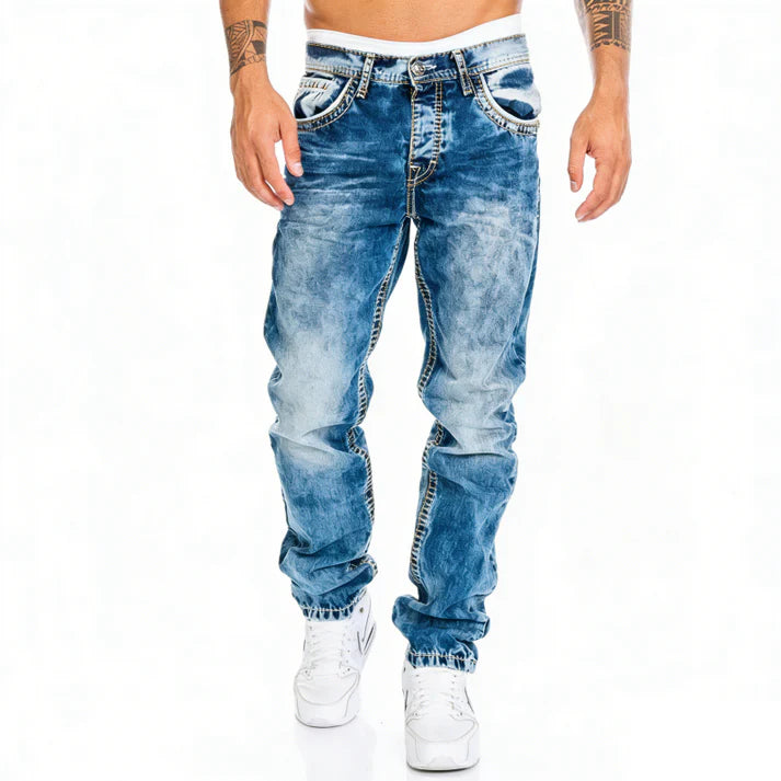 Jeans Stretch de Corte Recto