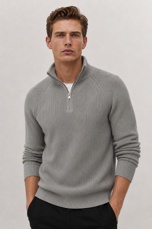 Sweater NovaKnit™ Media Cremallera