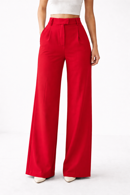 Elevia™ – Pantalón Wide-Leg de Tiro Alto