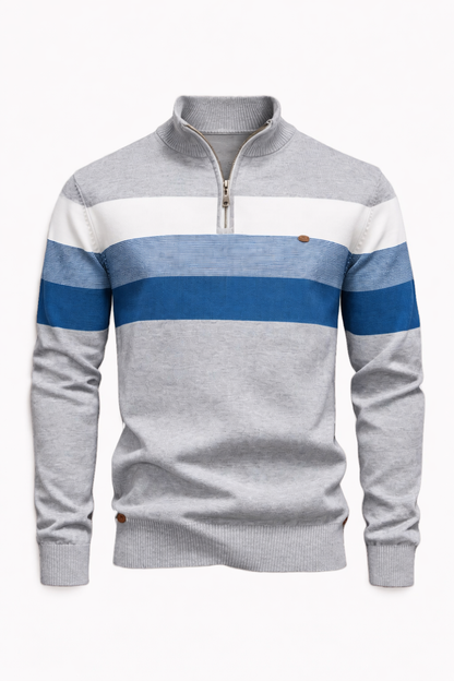 Berkley™ – Suéter Quarter Zip de Algodón Premium