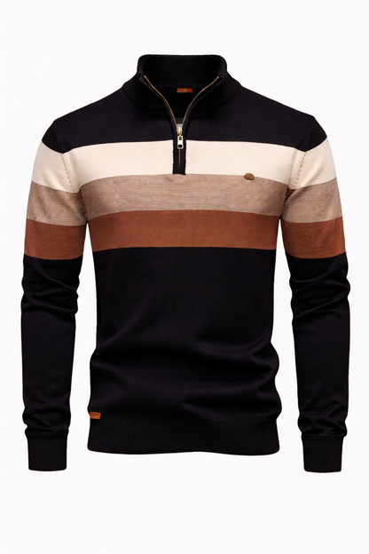 Berkley™ – Suéter Quarter Zip de Algodón Premium