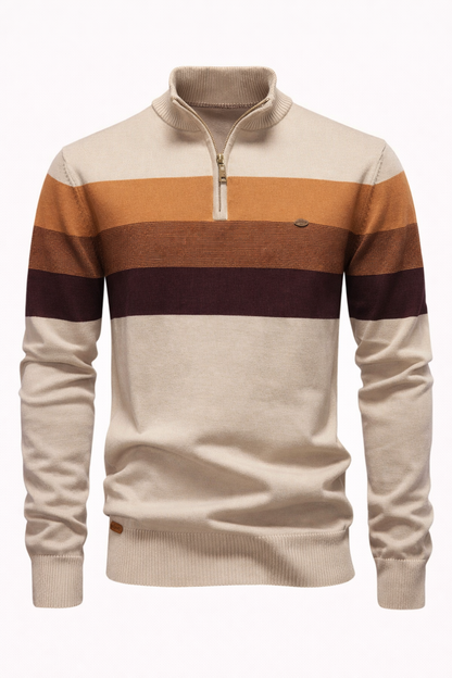 Berkley™ – Suéter Quarter Zip de Algodón Premium