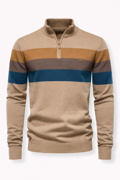 Berkley™ – Suéter Quarter Zip de Algodón Premium