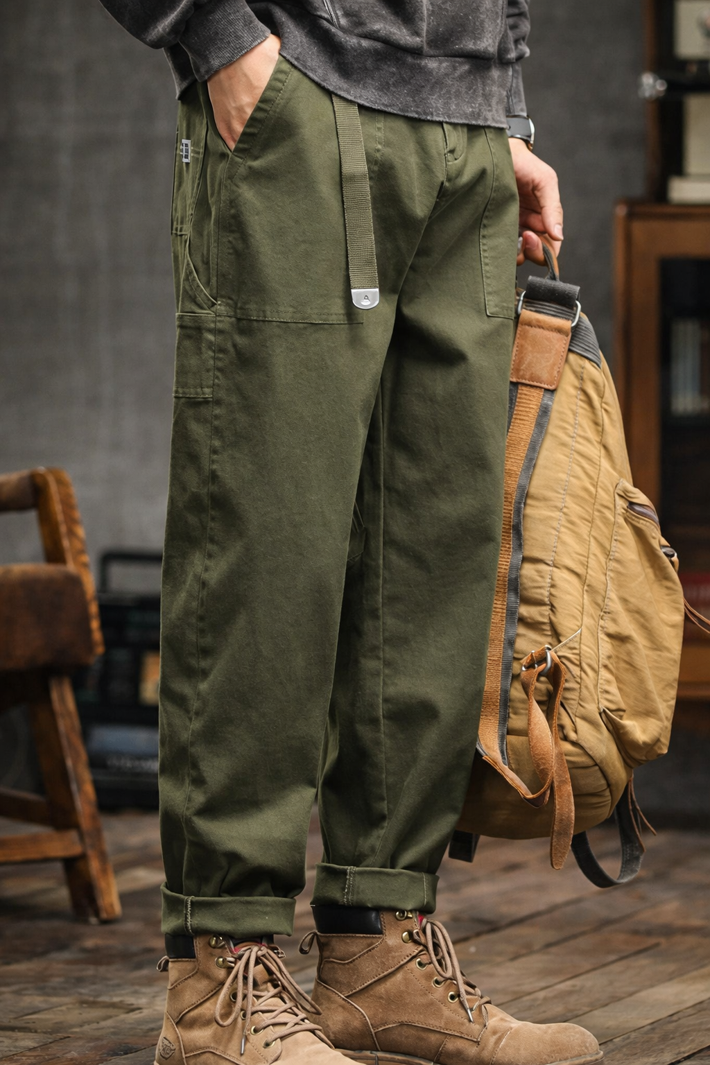 Ravok™ – Pantalón Utilitario Vintage