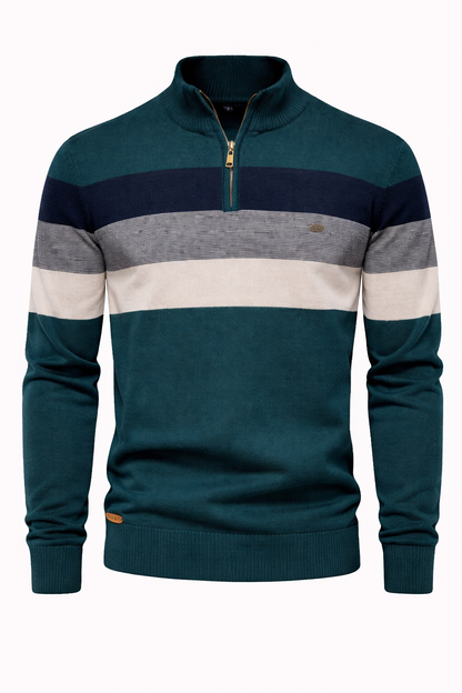 Berkley™ – Suéter Quarter Zip de Algodón Premium
