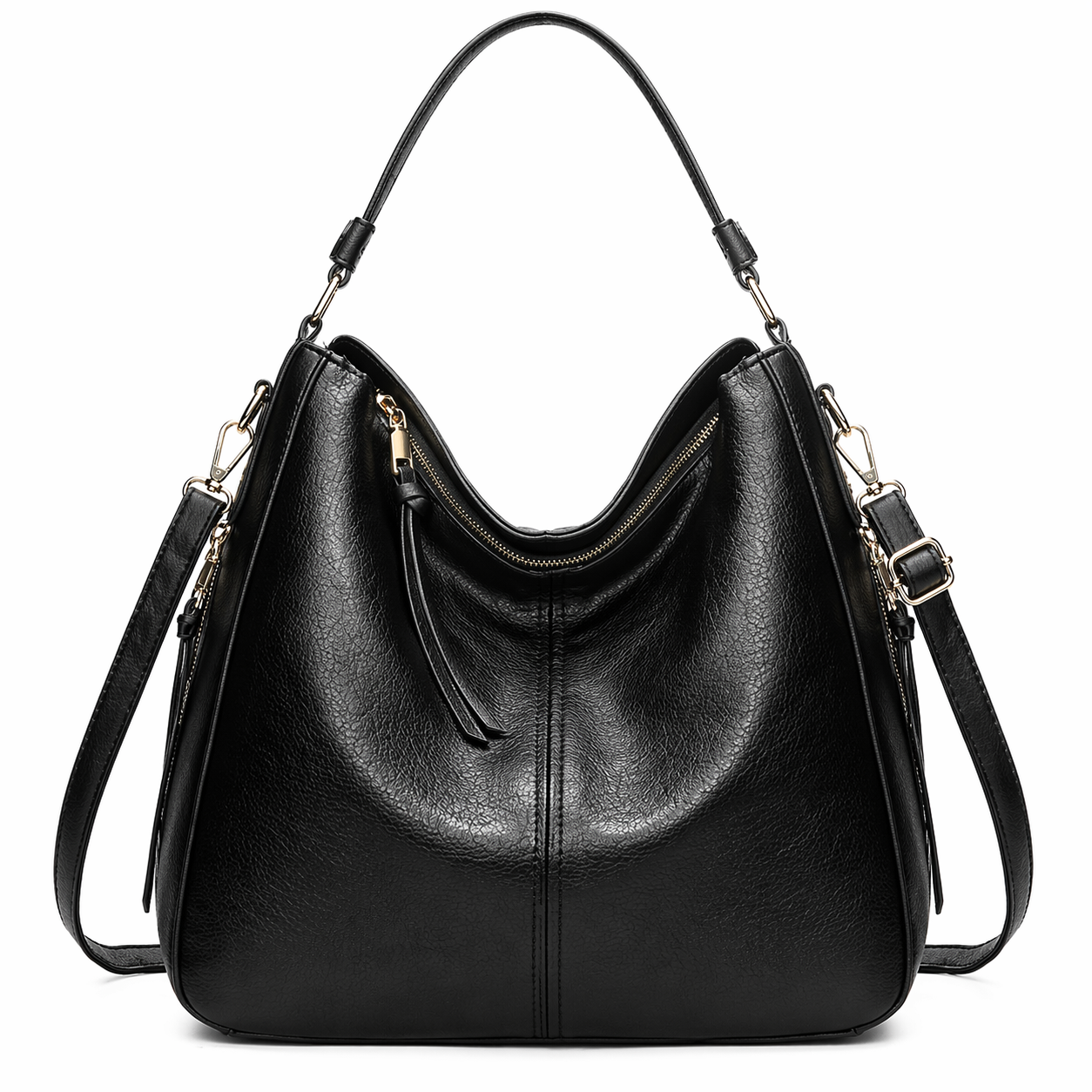 Bolso Hobo de Cuero Vegano
