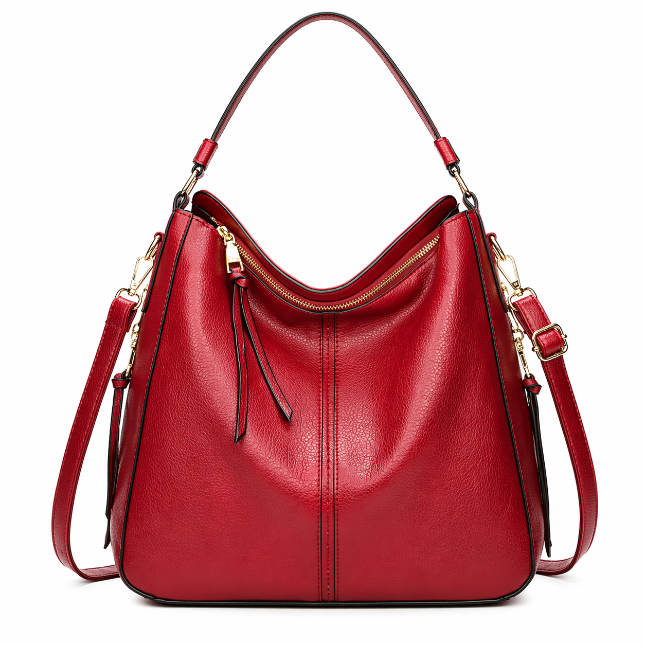 Bolso Hobo de Cuero Vegano