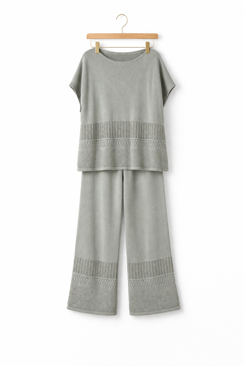 Conjunto Mujer 2 Piezas Casual (Polera + Pantalón)