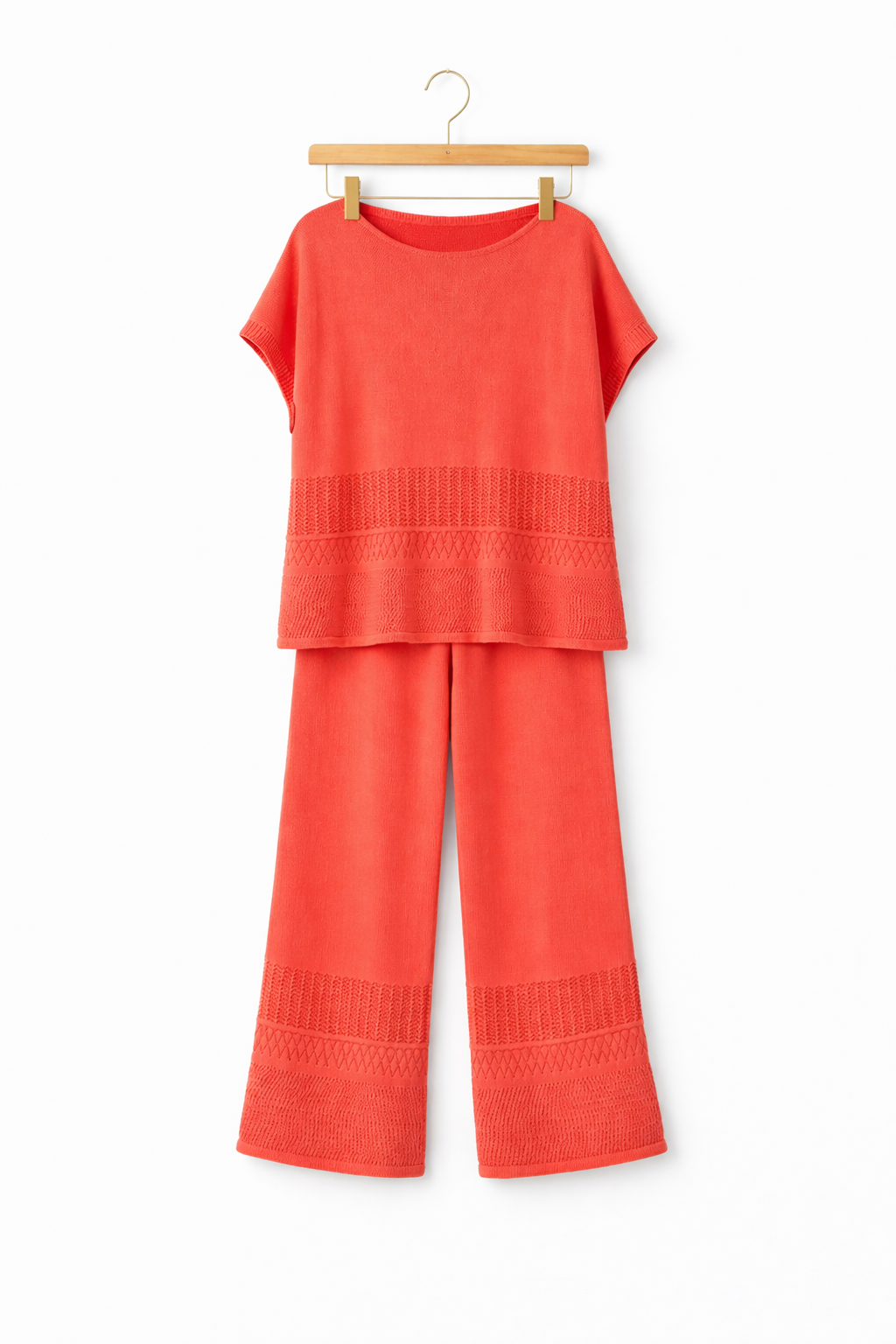 Conjunto Mujer 2 Piezas Casual (Polera + Pantalón)