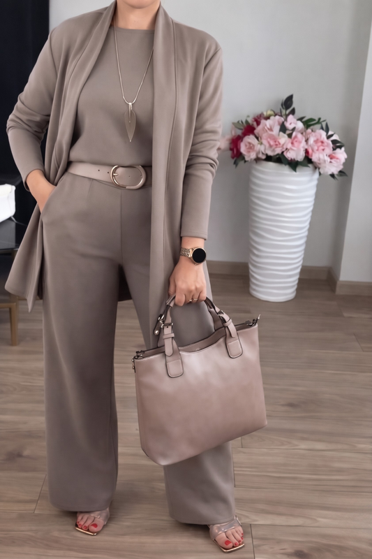 Conjunto Casual 3 Piezas Elegante