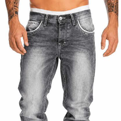 Jeans Stretch de Corte Recto