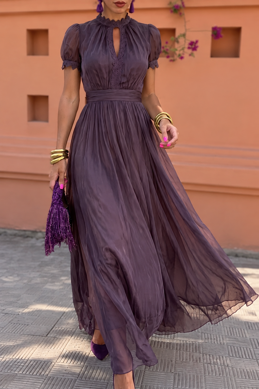 Vestido Largo de Gasa