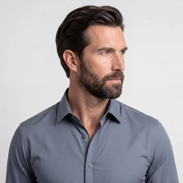 Camisa Premium Antiarrugas Slim Fit