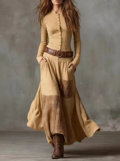 Vestido Maxi Vintage