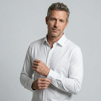 Camisa Premium Antiarrugas Slim Fit