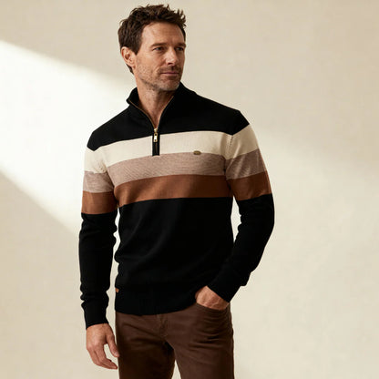 Berkley™ – Suéter Quarter Zip de Algodón Premium