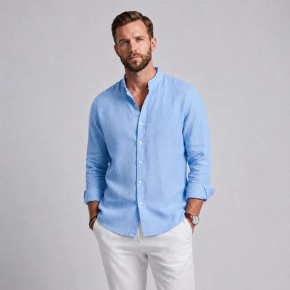 Camisa Casual de Lino