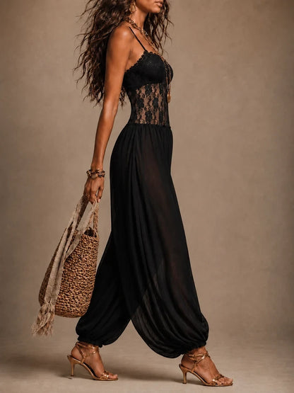Mono Halter de Encaje