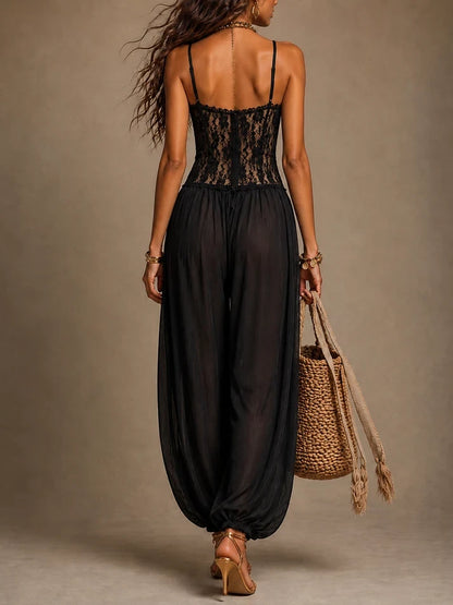 Mono Halter de Encaje