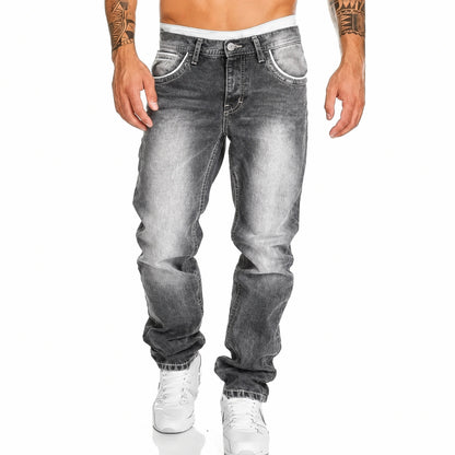 Jeans Stretch de Corte Recto