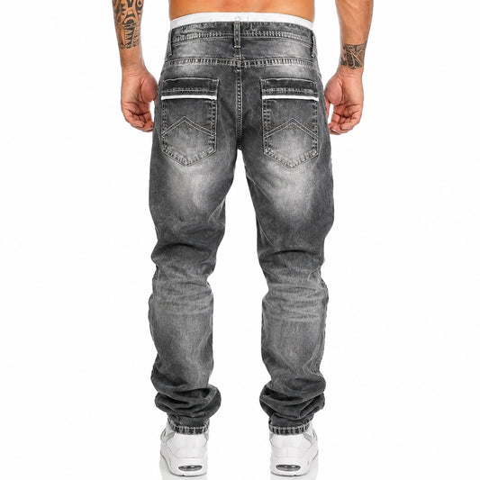 Jeans Stretch de Corte Recto