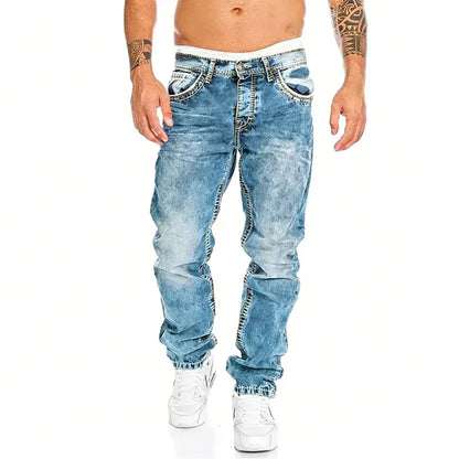 Jeans Stretch de Corte Recto
